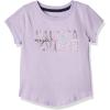 imageNautica Girls Short Sleeve TShirt with Fun Graphic Design Cotton Tee with Tagless InteriorPurple Magic