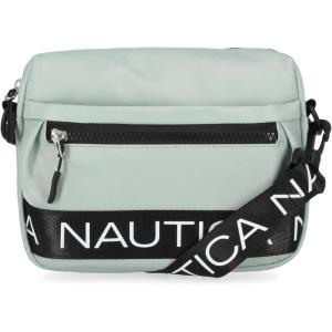 imageNautica Nylon Bean CrossbodyBelt Bag with Adjustable Shoulder StrapDoveGrey