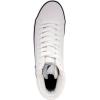 imageNautica Mens Casual Fashion Sneakers  Classic HighTop Tennis Shoes LaceUp Chukka MidTop Loafers Walking and Leisure BootsWhite White