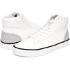 imageNautica Mens Casual Fashion Sneakers  Classic HighTop Tennis Shoes LaceUp Chukka MidTop Loafers Walking and Leisure BootsWhite White