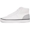imageNautica Mens Casual Fashion Sneakers  Classic HighTop Tennis Shoes LaceUp Chukka MidTop Loafers Walking and Leisure BootsWhite White