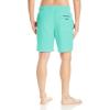 imageNautica Mens Solid Quick Dry Classic Logo Swim TrunkBali Bliss