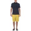 imageNautica Mens Solid Quick Dry Classic Logo Swim TrunkSunfish Yellow