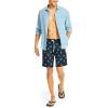 imageNautica Mens Standard Sustainably Crafted 8quot Parrot Print QuickDry SwimNavy