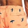 imageNautica Mens Standard Sustainably Crafted 8quot Parrot Print QuickDry SwimNectarine
