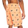 imageNautica Mens Standard Sustainably Crafted 8quot Parrot Print QuickDry SwimNectarine
