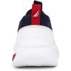 imageNautica Kids Athletic SlipOn Sneakers  Comfortable Bungee Running Shoes for Boys and Girls  Stylish and Supportive Footwear for Active Kids Big KidLittle KidToddlerNavy White Red