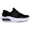 imageNautica Kids Athletic SlipOn Sneakers  Comfortable Bungee Running Shoes for Boys and Girls  Stylish and Supportive Footwear for Active Kids Big KidLittle KidToddlerBlack Whitemalmin