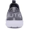 imageNautica Kids Sneaker Athletic SlipOn Bungee Running ShoesBoy  GirlBig KidLittle KidToddler  NeaveKappilGrey Tonal