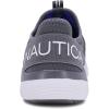 imageNautica Kids Sneaker Athletic SlipOn Bungee Running ShoesBoy  GirlBig KidLittle KidToddler  NeaveKappilStorm Grey White