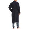 imageNautica Kimono Robe Navy One Size