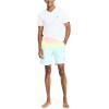 imageNautica Mens Colorblock QuickDry Swim ShortHighlight Pink