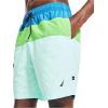 imageNautica Mens Colorblock QuickDry Swim ShortSpinner Blue