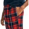 imageNautica Mens Flannel Pajama SetDeep Anchor Heather