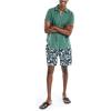 imageNautica Mens Standard Sustainably Crafted 8quot Tropical Print QuickDry SwimNavy