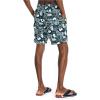 imageNautica Mens Standard Sustainably Crafted 8quot Tropical Print QuickDry SwimNavy
