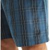 imageNautica Mens Sustainably Crafted Plaid Poplin Sleep ShortEnsign Blue