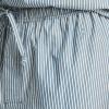 imageNautica Mens Sustainably Crafted Striped Poplin Sleep PantEnsign Blue