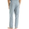 imageNautica Mens Sustainably Crafted Striped Poplin Sleep PantEnsign Blue