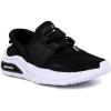 imageNautica Kids Athletic SlipOn Sneakers  Comfortable Bungee Running Shoes for Boys and Girls  Stylish and Supportive Footwear for Active Kids Big KidLittle KidToddlerBlack Whitemalmin