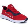 imageNautica Kids Sneaker Athletic SlipOn Bungee Running ShoesBoy  GirlBig KidLittle KidToddler  NeaveKappilLakerockred