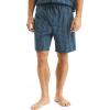 imageNautica Mens Sustainably Crafted Plaid Poplin Sleep ShortEnsign Blue