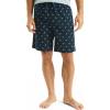 imageNautica Mens Sustainably Crafted Printed Poplin Sleep ShortMaritime Navy