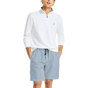 imageNautica Mens Standard Sustainably Crafted 8quot Printed SwimNavy
