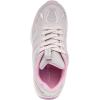 imageNautica Girls Sneakers  LaceUp Tennis Shoes Casual ampamp Comfortable for ToddlersToddler Little Kids ampamp Big Kids PlatformRegularGrey Iridescent Pink