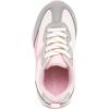 imageNautica Girls Sneakers  LaceUp Tennis Shoes Casual ampamp Comfortable for ToddlersToddler Little Kids ampamp Big Kids PlatformRegularGrey White Pink