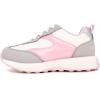 imageNautica Girls Sneakers  LaceUp Tennis Shoes Casual ampamp Comfortable for ToddlersToddler Little Kids ampamp Big Kids PlatformRegularGrey White Pink
