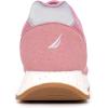 imageNautica Girls Sneakers  LaceUp Tennis Shoes Casual ampamp Comfortable for ToddlersToddler Little Kids ampamp Big Kids PlatformRegularMauve Silver
