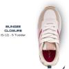 imageNautica Girls Sneakers  LaceUp Tennis Shoes Casual ampamp Comfortable for ToddlersToddler Little Kids ampamp Big Kids PlatformRegularPink Tan White