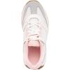 imageNautica Girls Sneakers  LaceUp Tennis Shoes Casual ampamp Comfortable for ToddlersToddler Little Kids ampamp Big Kids PlatformRegularWhite Iridescent Grey