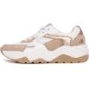 imageNautica Girls Sneakers  LaceUp Tennis Shoes Casual ampamp Comfortable for ToddlersToddler Little Kids ampamp Big Kids PlatformRegularWhite Rosegold