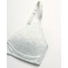 imageNautica Girls Training Bra  4 Pack6 Pack ACup Ribbed Molded Starter Bras for Teens with Adjustable Strap Sizes 30A36ALight Bleach HeatherWhiteMedium Grey Heather 6pk Molded