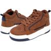 imageNautica Kids Sneaker LaceUp Fashion Shoe with BootLike High Top Design for Boys and Girls Big KidLittle Kid Sizes  HorizonCognac Cobalt