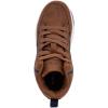 imageNautica Kids Sneaker LaceUp Fashion Shoe with BootLike High Top Design for Boys and Girls Big KidLittle Kid Sizes  HorizonCognac Cobalt
