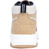 imageNautica Kids Sneaker LaceUp Fashion Shoe with BootLike High Top Design for Boys and Girls Big KidLittle Kid Sizes  HorizonIvory Tan