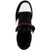 imageNautica Kids Sneaker LaceUp Fashion Shoe with BootLike High Top Design for Boys and Girls Big KidLittle Kid Sizes  HorizonWhite Black Red