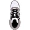 imageNautica Kids Sneaker LaceUp Fashion Shoe with BootLike High Top Design for Boys and Girls Big KidLittle Kid Sizes  HorizonWhite Grey Black