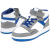 imageNautica Kids Sneaker LaceUp Fashion Shoe with BootLike High Top Design for Boys and Girls Big KidLittle Kid Sizes  HorizonWhite Greyhugh