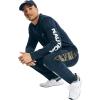 imageNautica Mens Basic Crew Neck Fleece SweatshirtNavy Seas