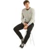 imageNautica Mens Classic Fit Navtech Soft VNeck SweaterNautica Grey Heather