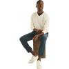 imageNautica Mens Classic Fit Navtech Soft VNeck SweaterNew Marshmallow