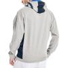 imageNautica Mens Competition Sustainably Crafted Logo Drawcord Pullover HoodieGrey Heather