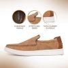 imageNautica Mens SlipOn Loafers Casual Moc Toe Sneakers Boat Shoes Slipper for Men  Lightweight Comfortable ampamp Breathable  DerwinTan Smooth