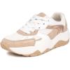 imageNautica Girls Sneakers  LaceUp Tennis Shoes Casual ampamp Comfortable for ToddlersToddler Little Kids ampamp Big Kids PlatformRegularWhite Rosegold
