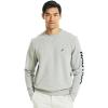 imageNautica Mens Basic Crew Neck Fleece SweatshirtSmoke Grey Heather