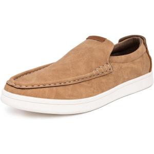 imageNautica Mens SlipOn Loafers Casual Moc Toe Sneakers Boat Shoes Slipper for Men  Lightweight Comfortable ampamp Breathable  DerwinTan Smooth